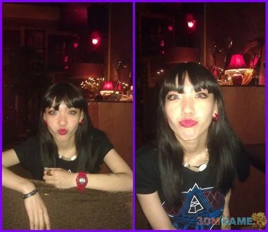 吴莫愁地铁海报吓乘客一跳 鬼魅表情令人毛骨悚然