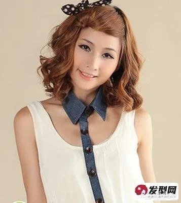 自来卷适合什么样的发型？