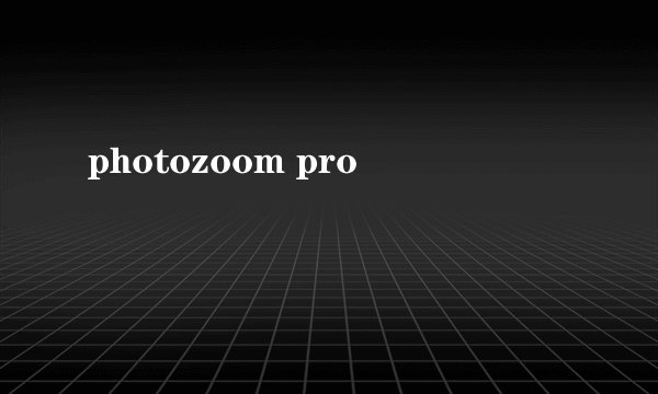 photozoom pro