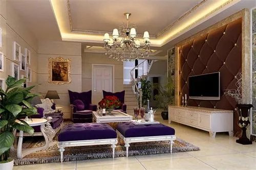 简欧客厅装修效果图 轻奢简欧客厅如何装修