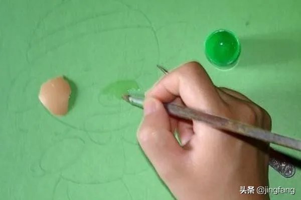 教你制作蛋壳贴画？