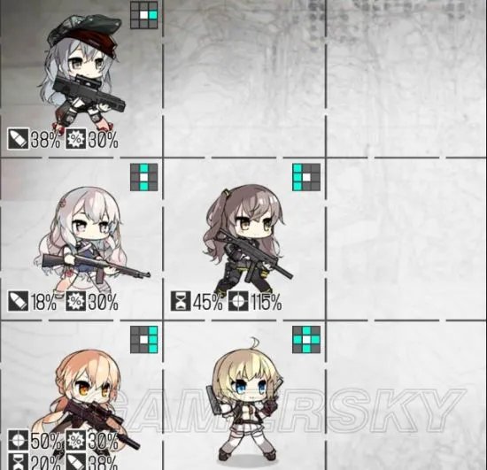 少女前线416专属打捞双烟与双低阵容推荐