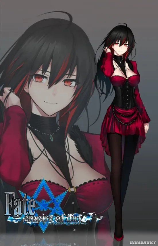 《Fate》同人RPG游戏《Fate/Empire of Dirt》新图 性转的刘秀好美