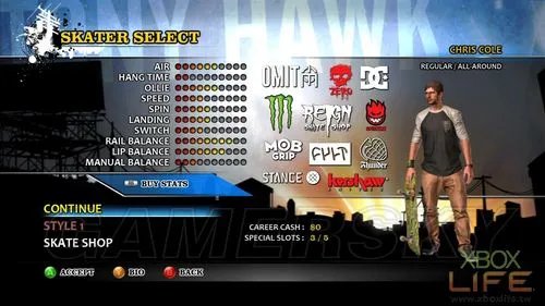 《托尼霍克滑板HD》通关图文心得