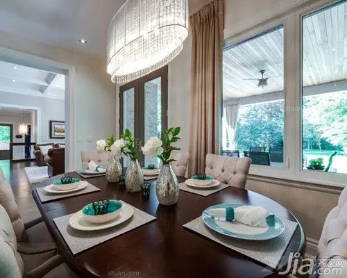 【隔断设计】客厅餐厅隔断效果图赏析