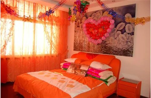 结婚新房气球布置图片  如何用气球布置结婚新房