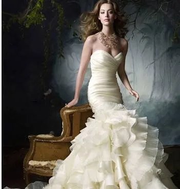 9款漂亮的婚纱图片  什么样的婚纱更好看