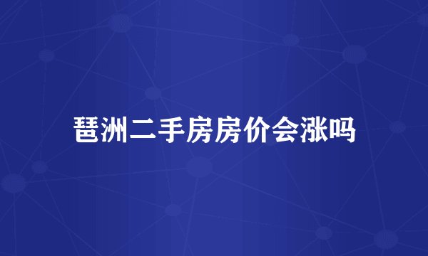 琶洲二手房房价会涨吗