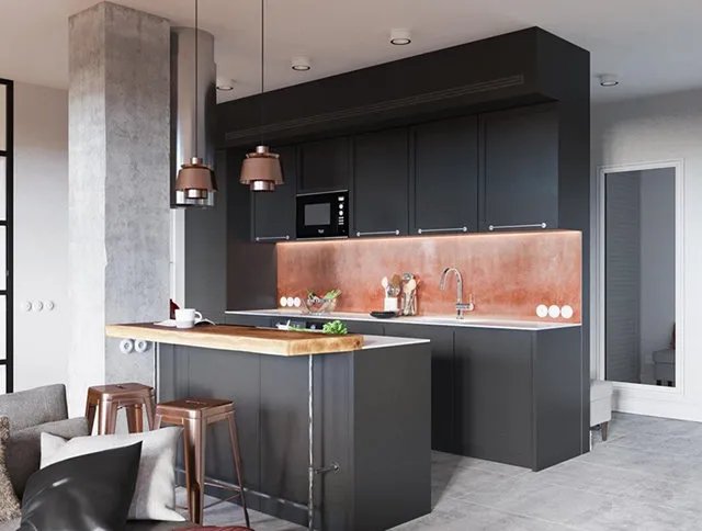 厨房装修设计加上这1㎡,会更好用-厨房装修设计