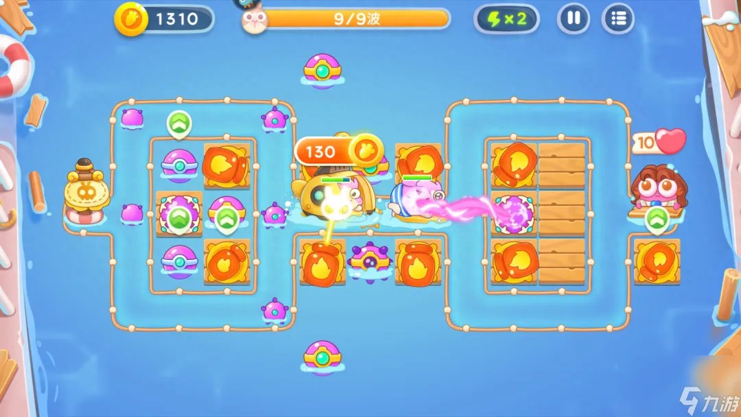 保卫萝卜4阿波尼克号42关攻略图解大全-第42关完美通关方法 每日一条