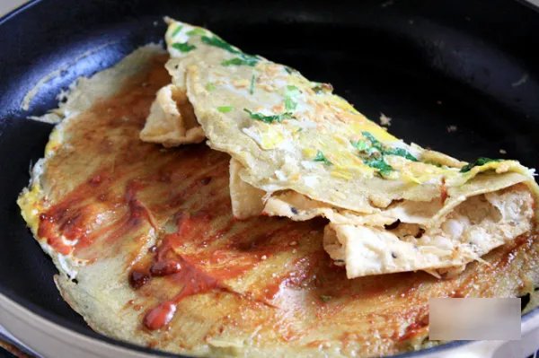 杂粮煎饼的做法