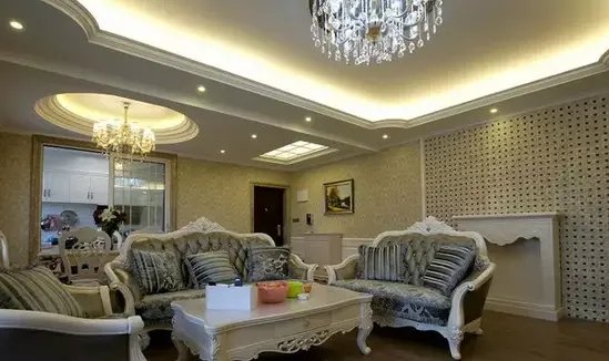 简欧客厅装修效果图 轻奢简欧客厅如何装修