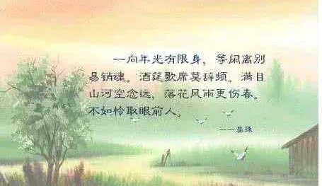 满目山河空念远 不如怜取眼前人什么意思