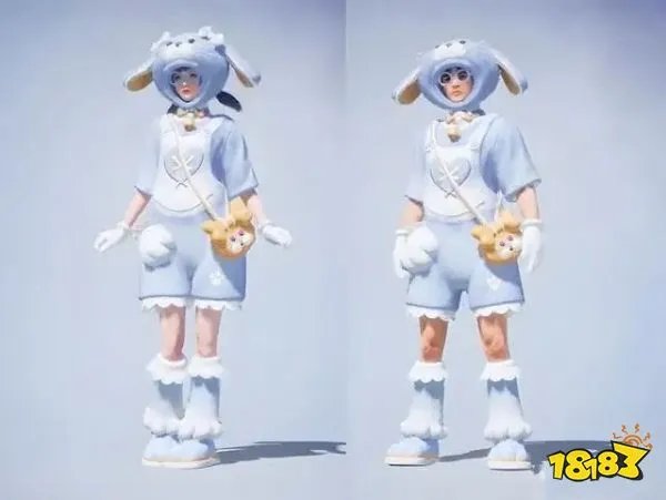 和平精英甜梦小狐中转盘爆料 套装自带动物头套