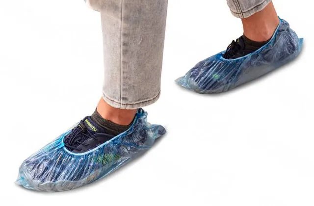 鞋套的做法 如何用废旧布做鞋套