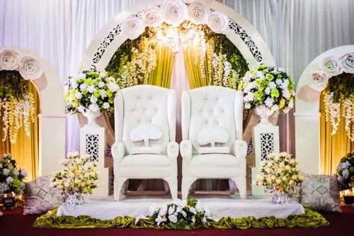 浪漫婚礼现场布置图片大全  如何布置浪漫婚礼现场