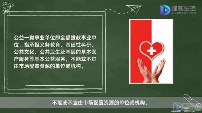 公益一类事业单位是什么意思