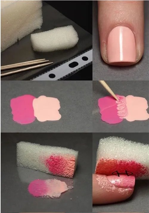 美甲教程步骤图片2017 在家做美甲的简单方法