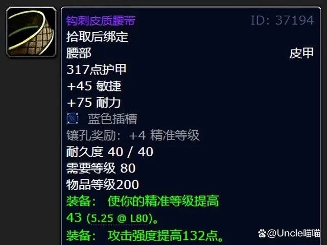 魔兽世界wlk五人本德鲁伊装备整理