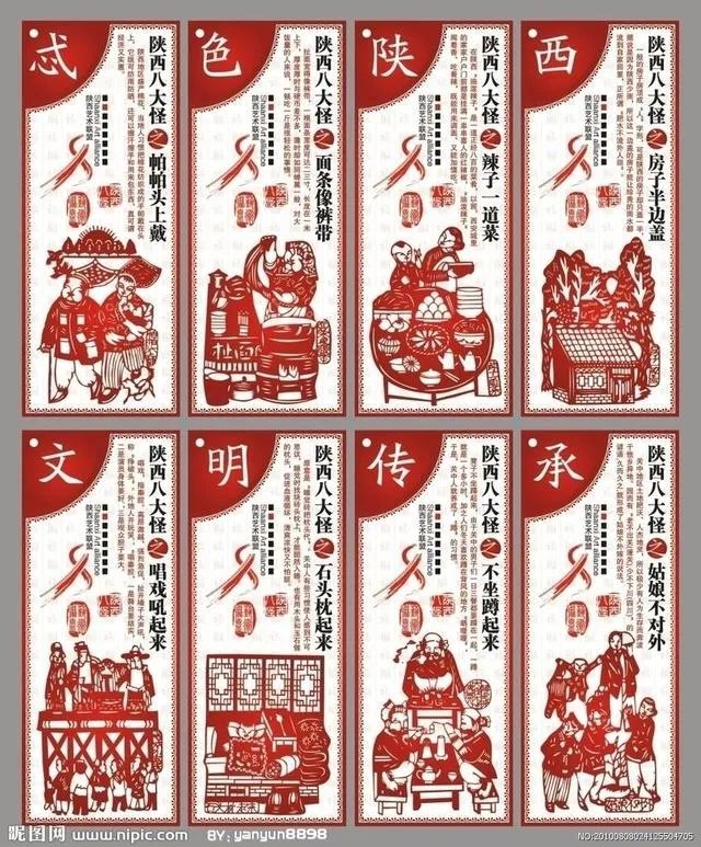 陕西八大怪分别是什么?