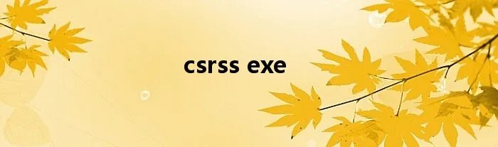 csrss exe