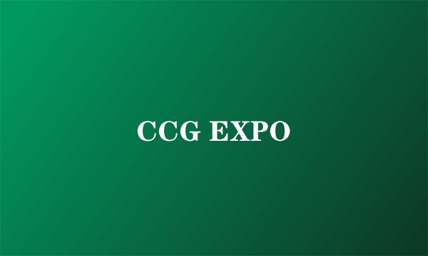 CCG EXPO