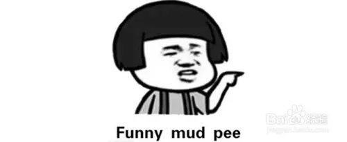 funny mud pee是什么意思？