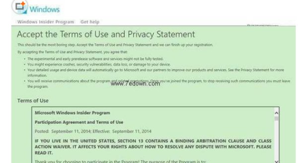 如何加入Windows Insider计划
