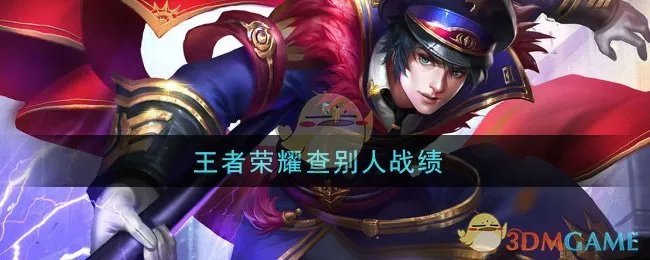 王者荣耀查别人战绩