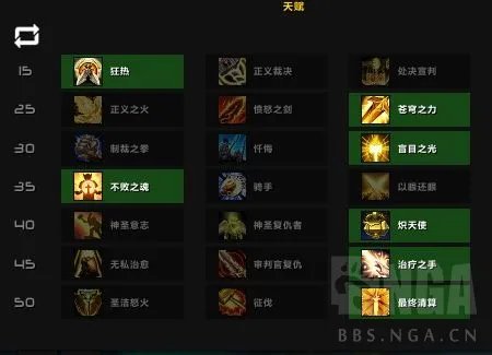 魔兽世界9.15惩戒骑天赋加点