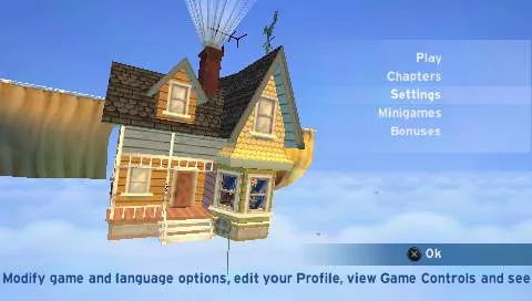 动作类PSP《飞屋环游记》美版下载