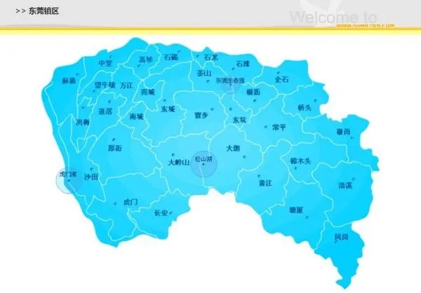 东莞地图高清版平面图