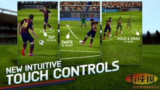 《FIFA 14》iOS版正式上架 加入全新手势操作