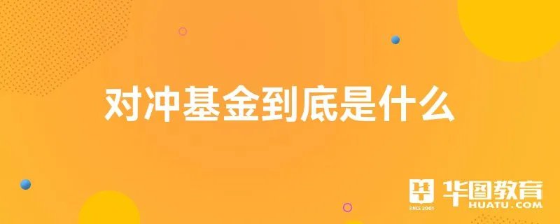 对冲基金到底是什么