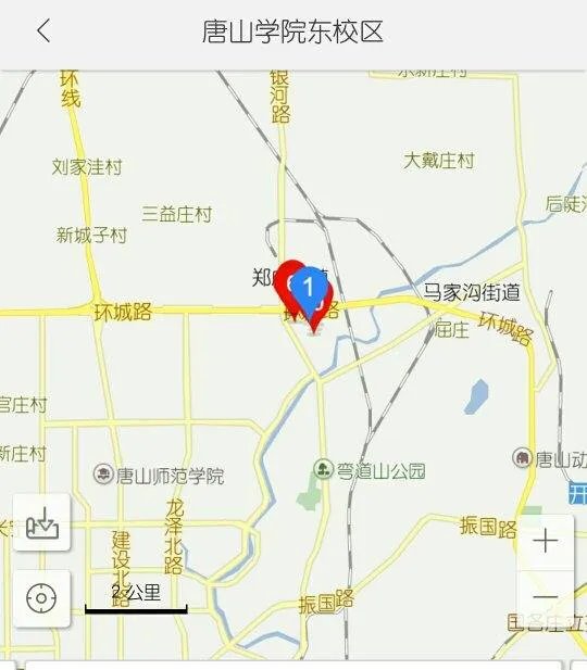 唐山学院东校区是在市区吗？繁华吗？