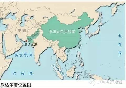 瓜达尔港地图位置