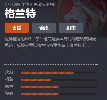 《坦克世界》Y系中坦格兰特介绍