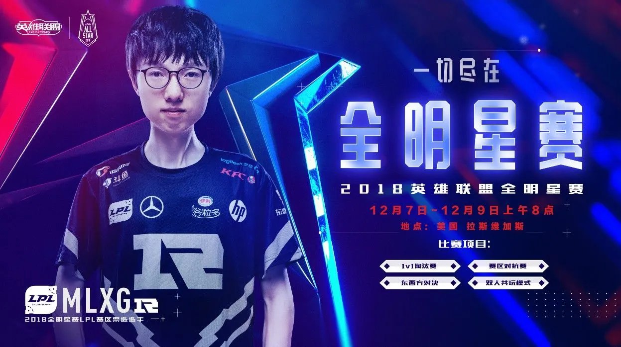 《LPL》选手参加2018全明赛项目介绍