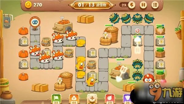 保卫萝卜3集市54关攻略 集市第54关怎么得金萝卜