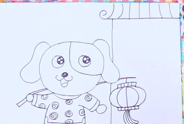 庆元旦 迎新春 绘画