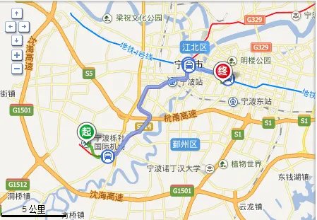 宁波栎社飞机场离新东方中西医结合医院有多远