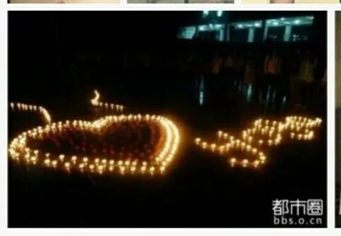 你怎么看待男生在女生宿舍楼下摆蜡烛的告白方式？