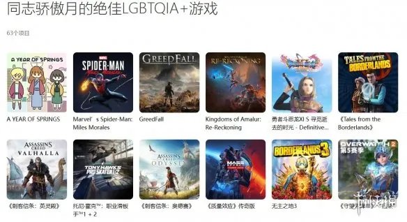PlayStation开启同志骄傲月LGBTQIA+专题游戏推荐！