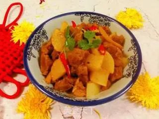 羊肉炖萝卜