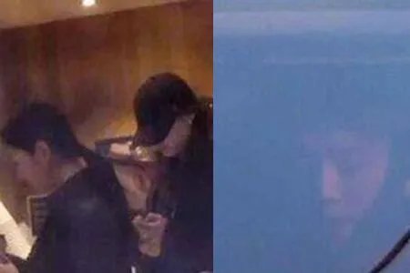 鹿晗关晓彤买咖啡 男方穿运动服为品牌站台