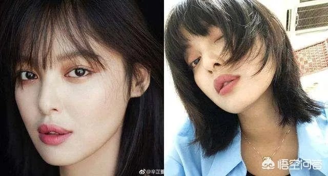 辛芷蕾的发型适合什么脸型的人？