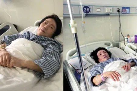 歌唱家被撞骨折住院接受采访 贠恩凤呼吁大家注意交通安全