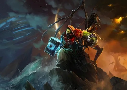 《魔兽世界》乌龟服兽人萨满幽灵狼介绍