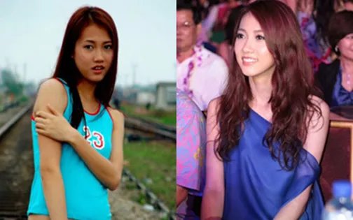 弦子的照片合集 弦子整容是真的吗