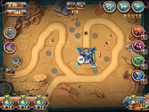 玩具塔防4:星海战争 画面及游戏性等上手图文心得